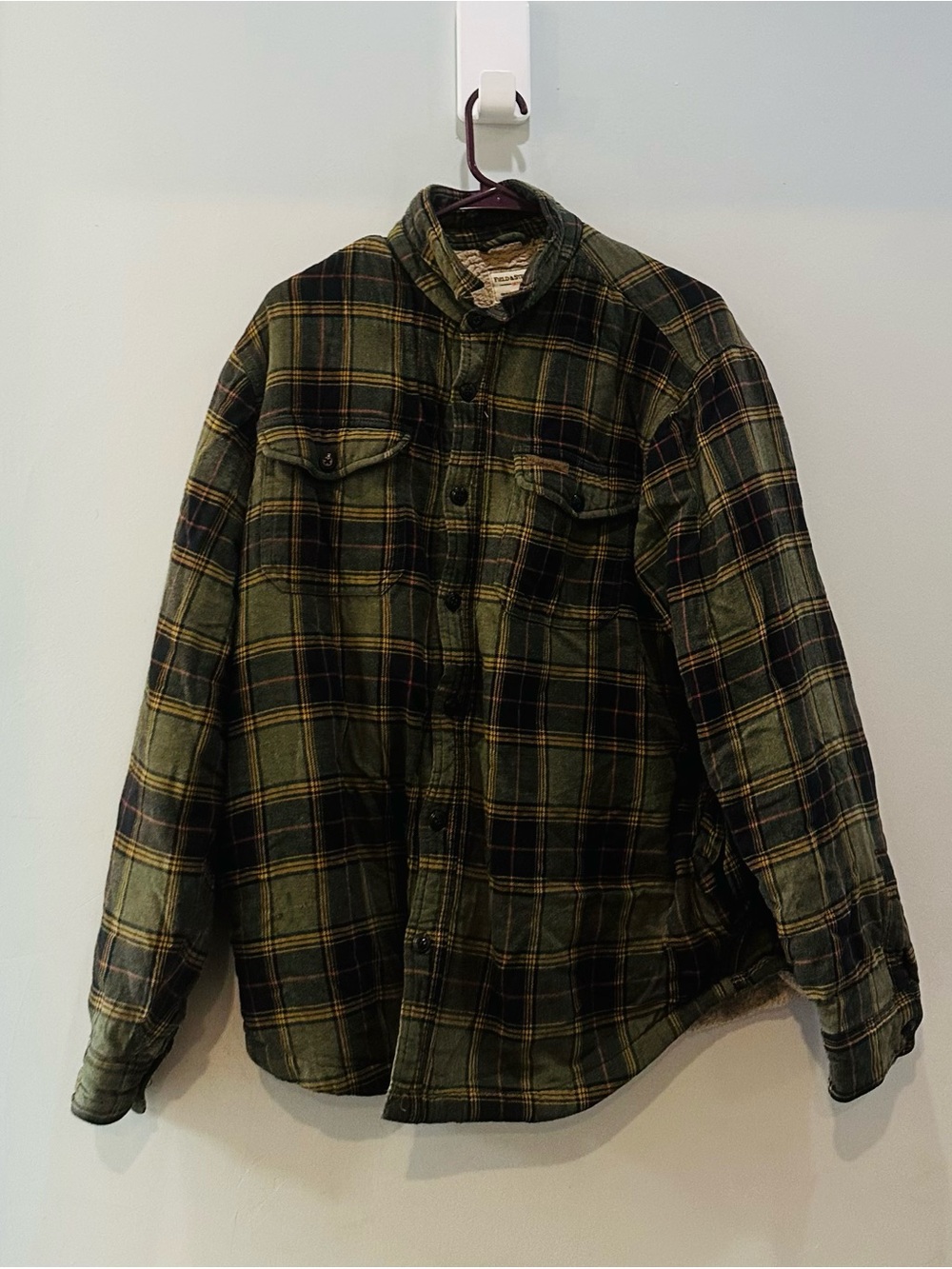 Field & Stream 1871 Original Outfitter Men's size Large Plaid Jacket